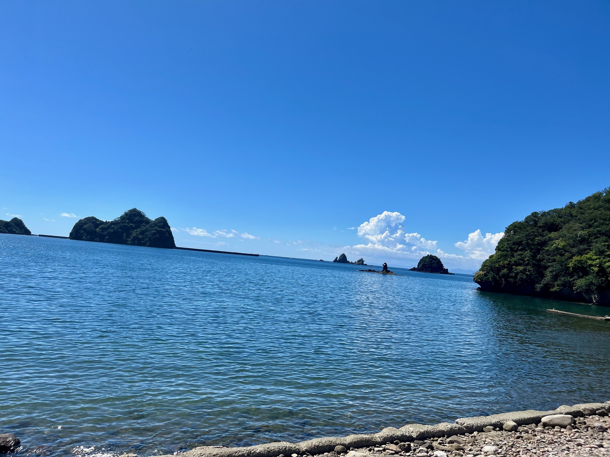 大田子海岸で釣り